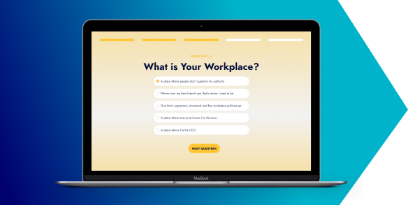 Online tool for employee assessment